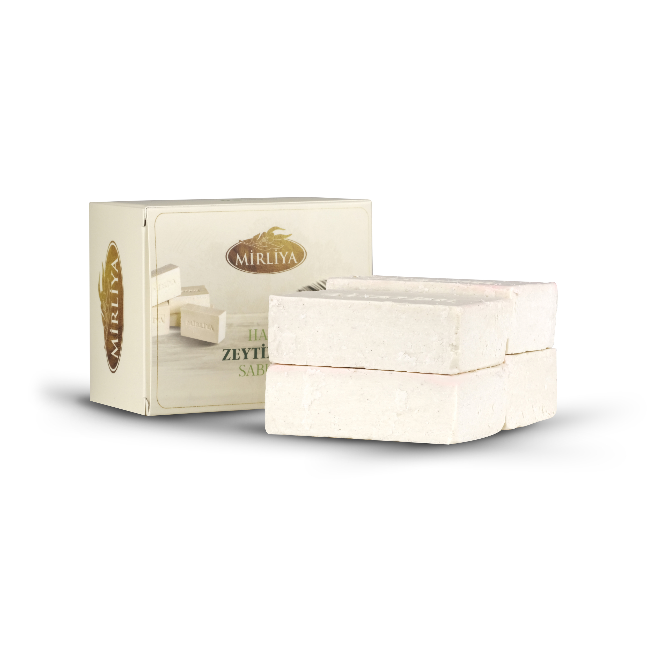 Mirliya Pure Olive Oil Soap 4-Pack (600gr)