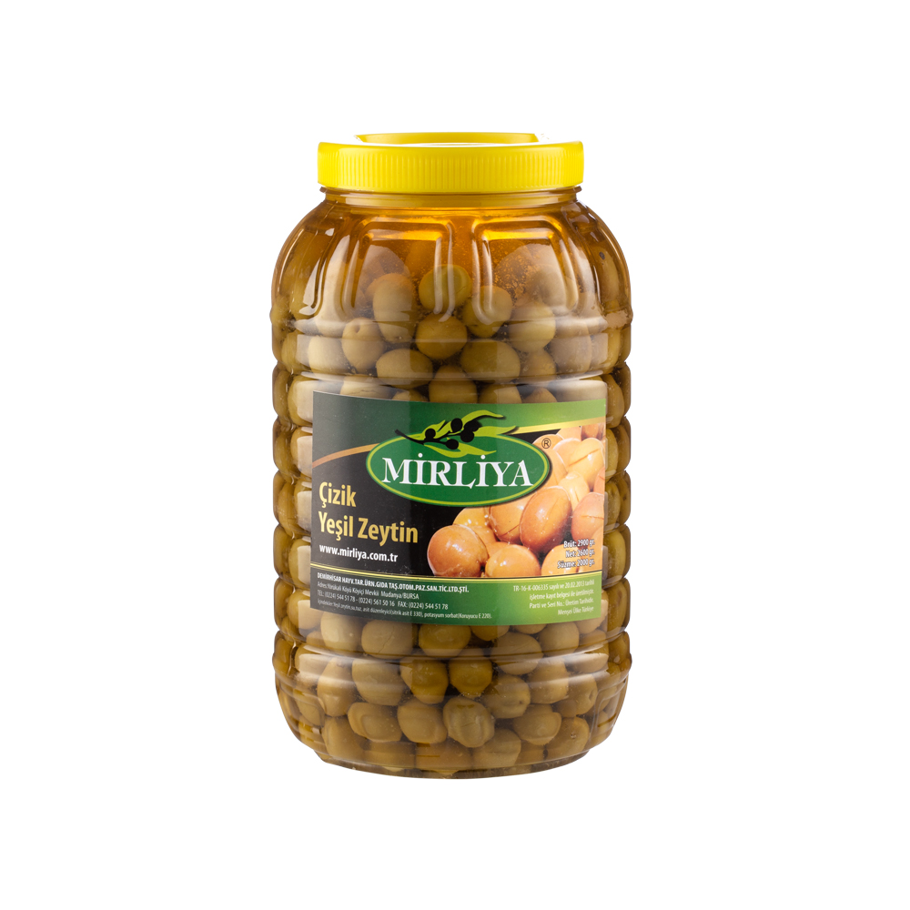 Green Olives Scratched 2 Kg